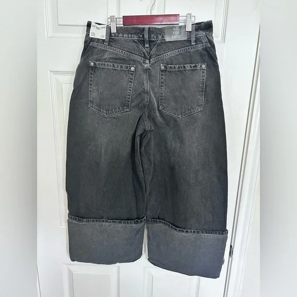 NWT Free People, We The Free Olsen Cuffed Crop Barrel Jeans, Multiple Sizes - Picture 6 of 11